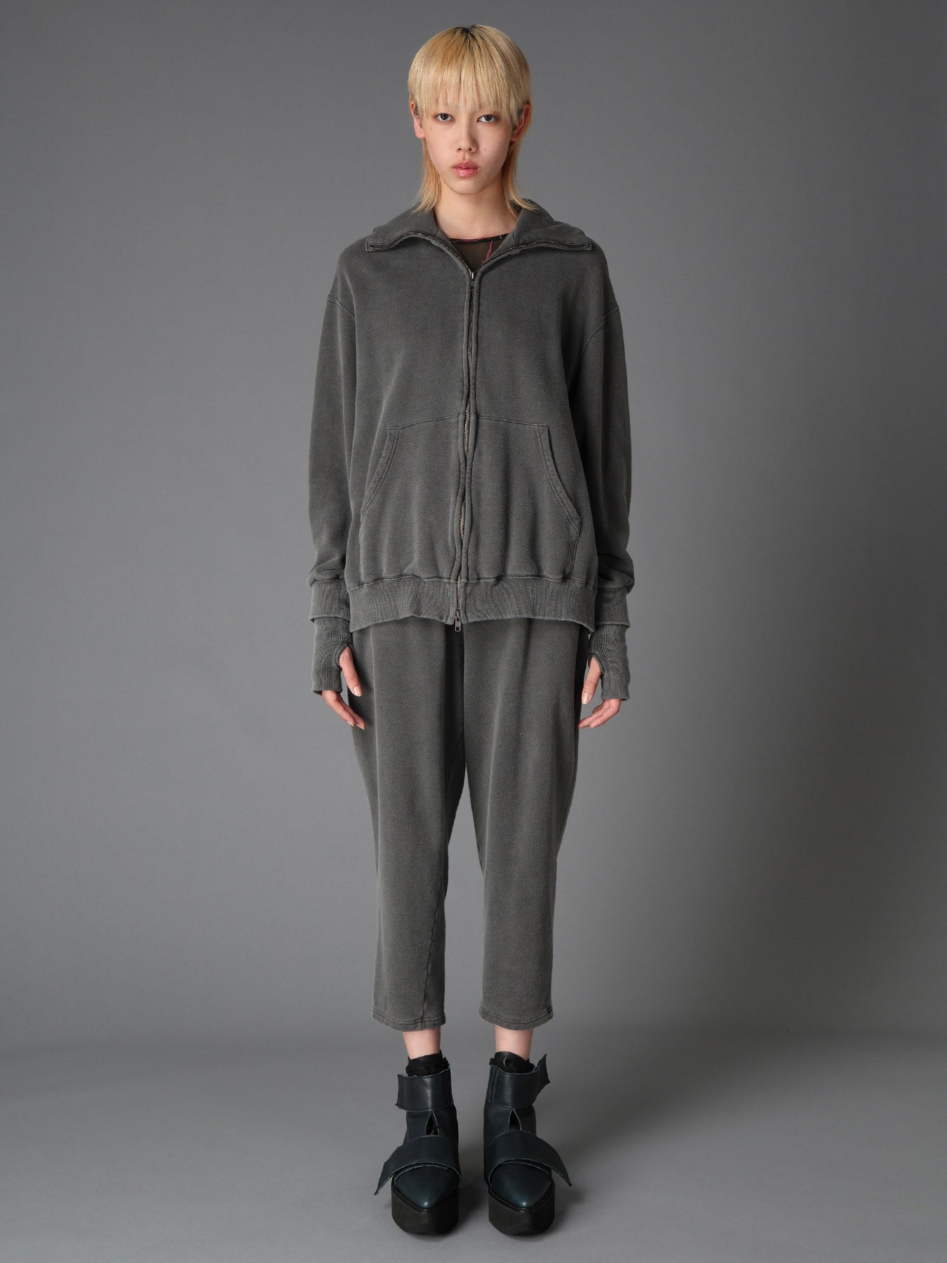 yohji yamamoto パーカー GARMENT DYED FRENCH TERRY DOUBLE HOOD PARKA – THE SHOP YOHJI YAMAMOTO