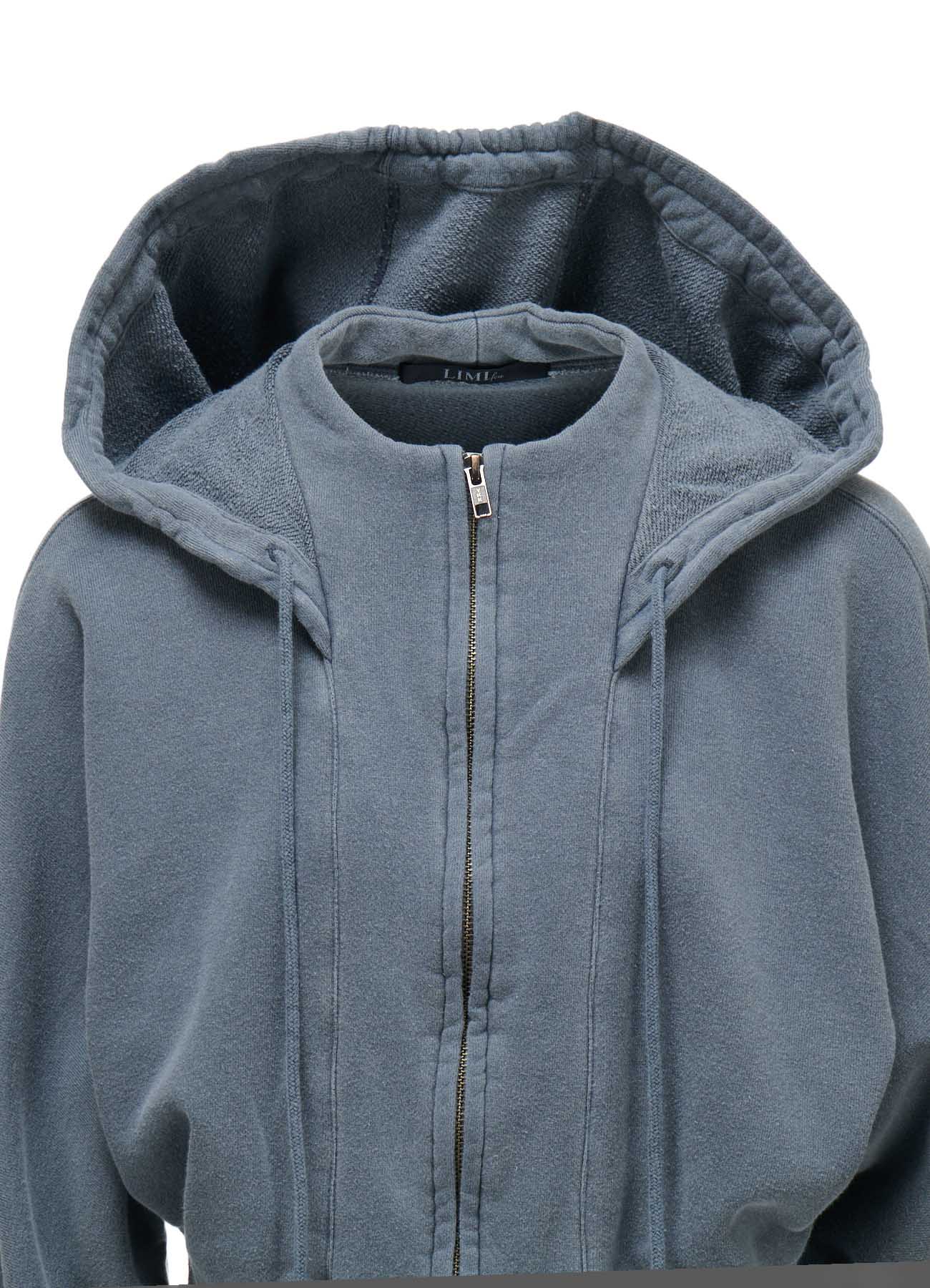 GARMENT DYED FRENCH TERRY SHORT PARKA – THE SHOP YOHJI YAMAMOTO