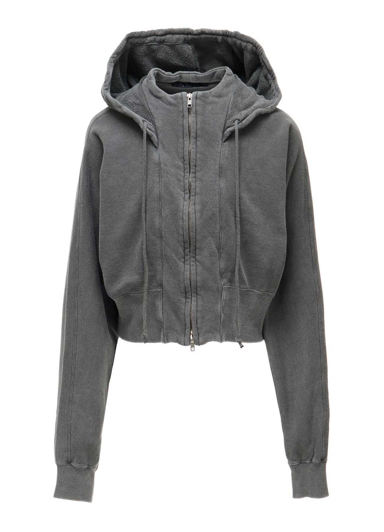 GARMENT DYED FRENCH TERRY SHORT PARKA – THE SHOP YOHJI YAMAMOTO