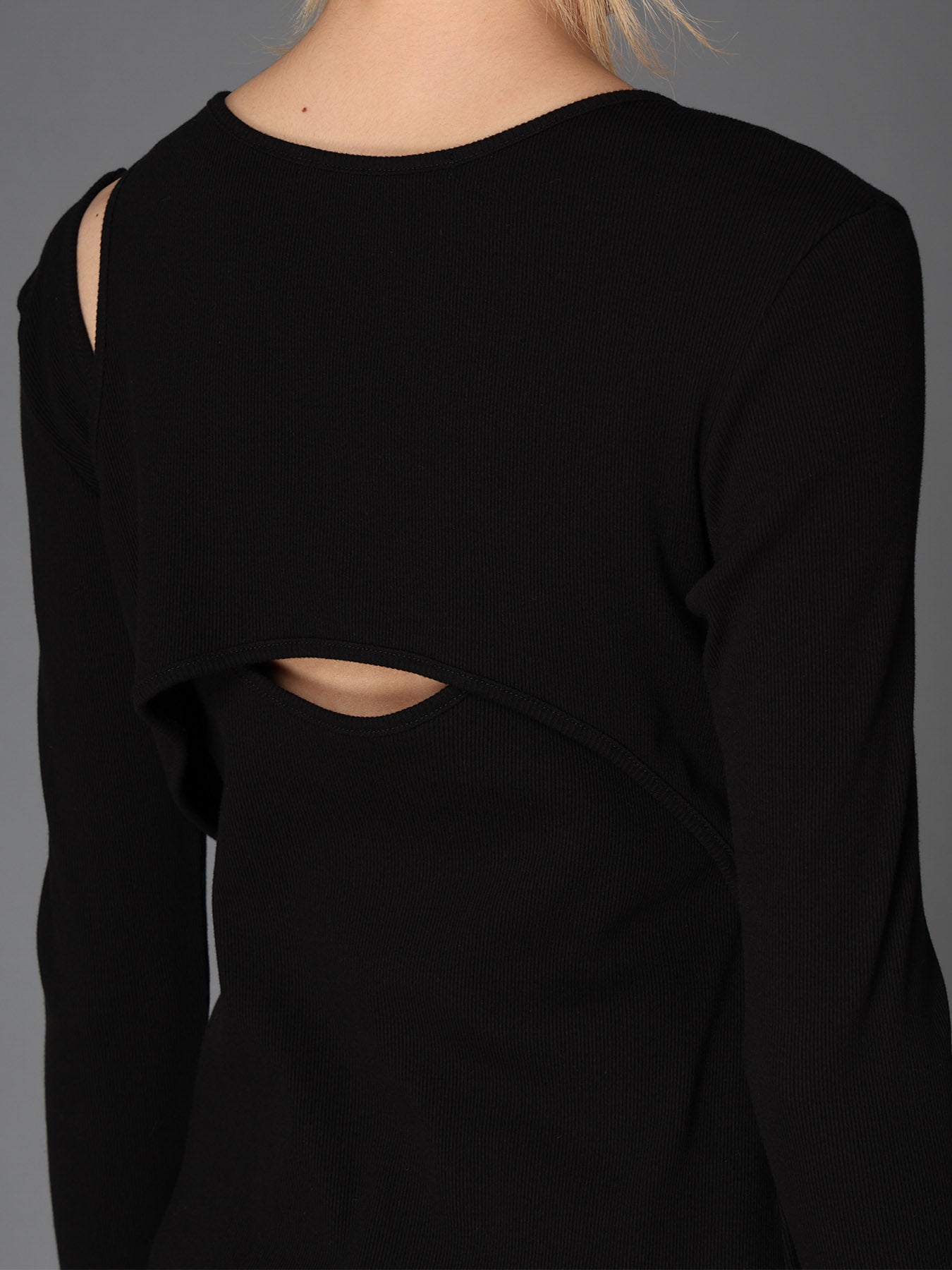 C/ RIB LAYERED DETAIL T SHIRT – THE SHOP YOHJI YAMAMOTO