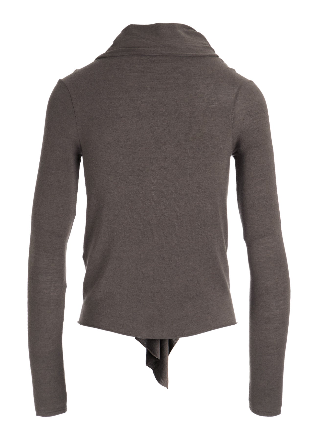 GAUZE STRETCH JERSEY FRONT DRAPE T