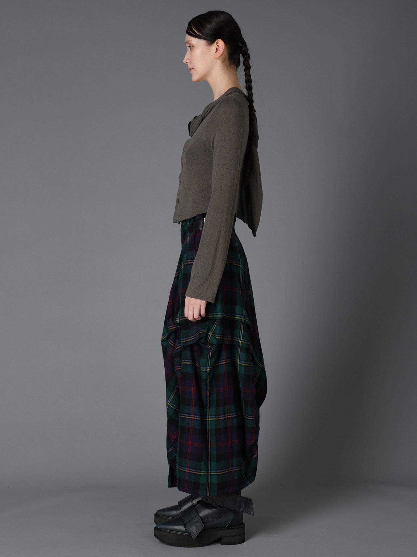 GAUZE STRETCH JERSEY DRAPED CARDIGAN – THE SHOP YOHJI YAMAMOTO