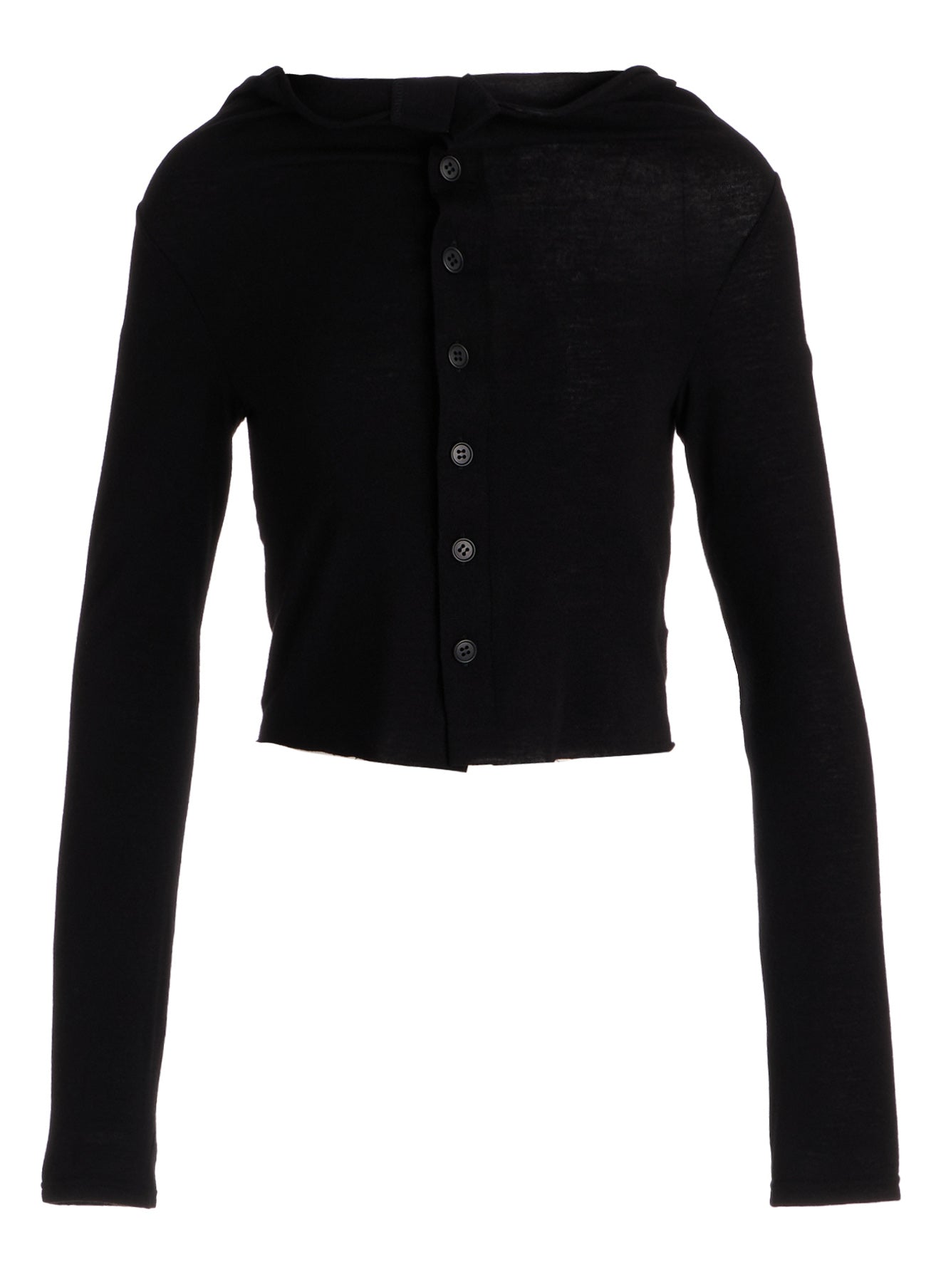GAUZE STRETCH JERSEY DRAPED CARDIGAN – THE SHOP YOHJI YAMAMOTO
