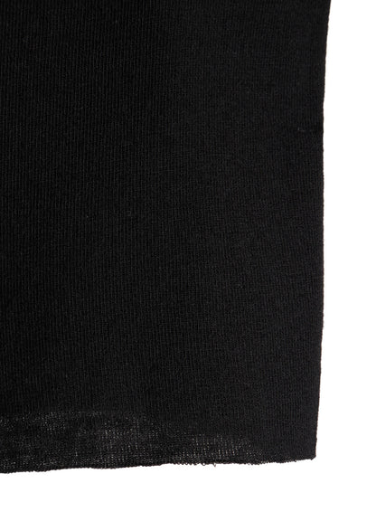 GAUZE STRETCH JERSEY DRAPED CARDIGAN