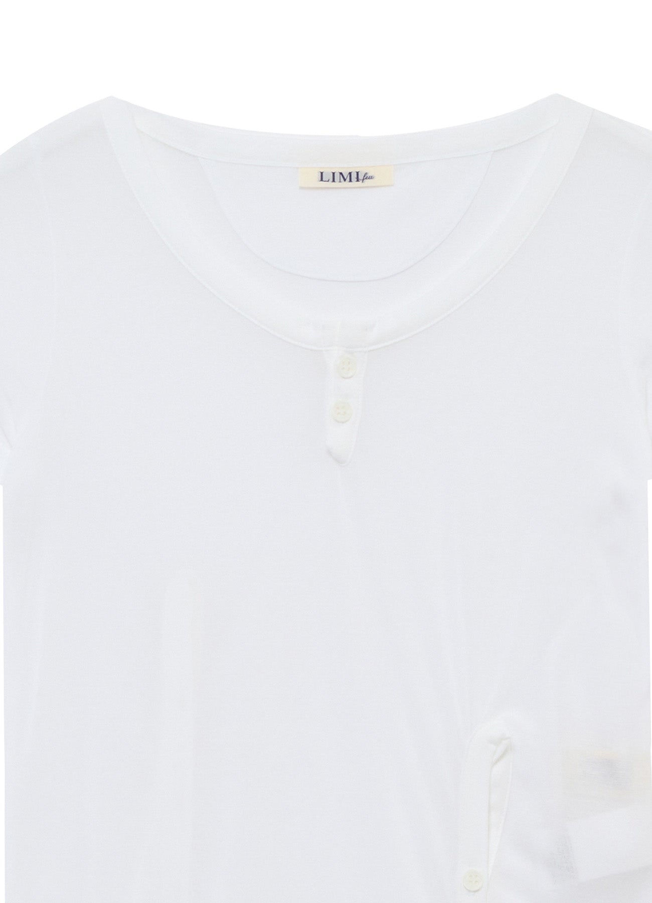 HIGH TWIST JERSEY KEY NECK SIDE SLIT – THE SHOP YOHJI YAMAMOTO