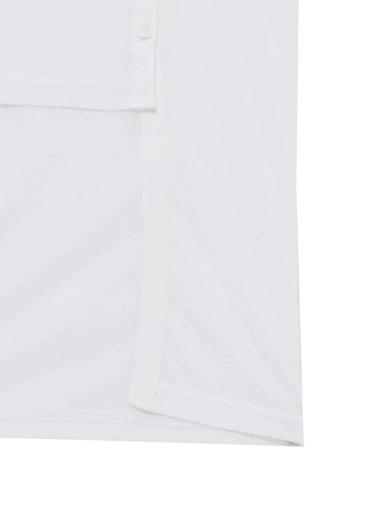 HIGH TWIST JERSEY KEY NECK SIDE SLIT