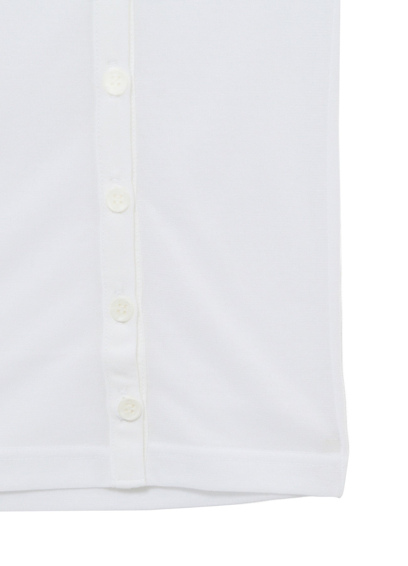 HIGH TWIST JERSEY KEY NECK BUTTON SLIT – THE SHOP YOHJI YAMAMOTO