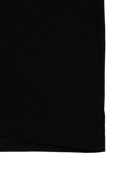 HIGH-TWIST JERSEY BUTTON SLEEVE CARDIGAN