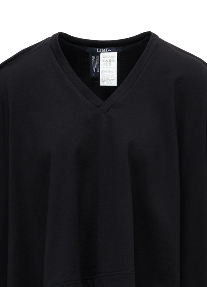 FRENCH TERRY V NECK RAGLAN