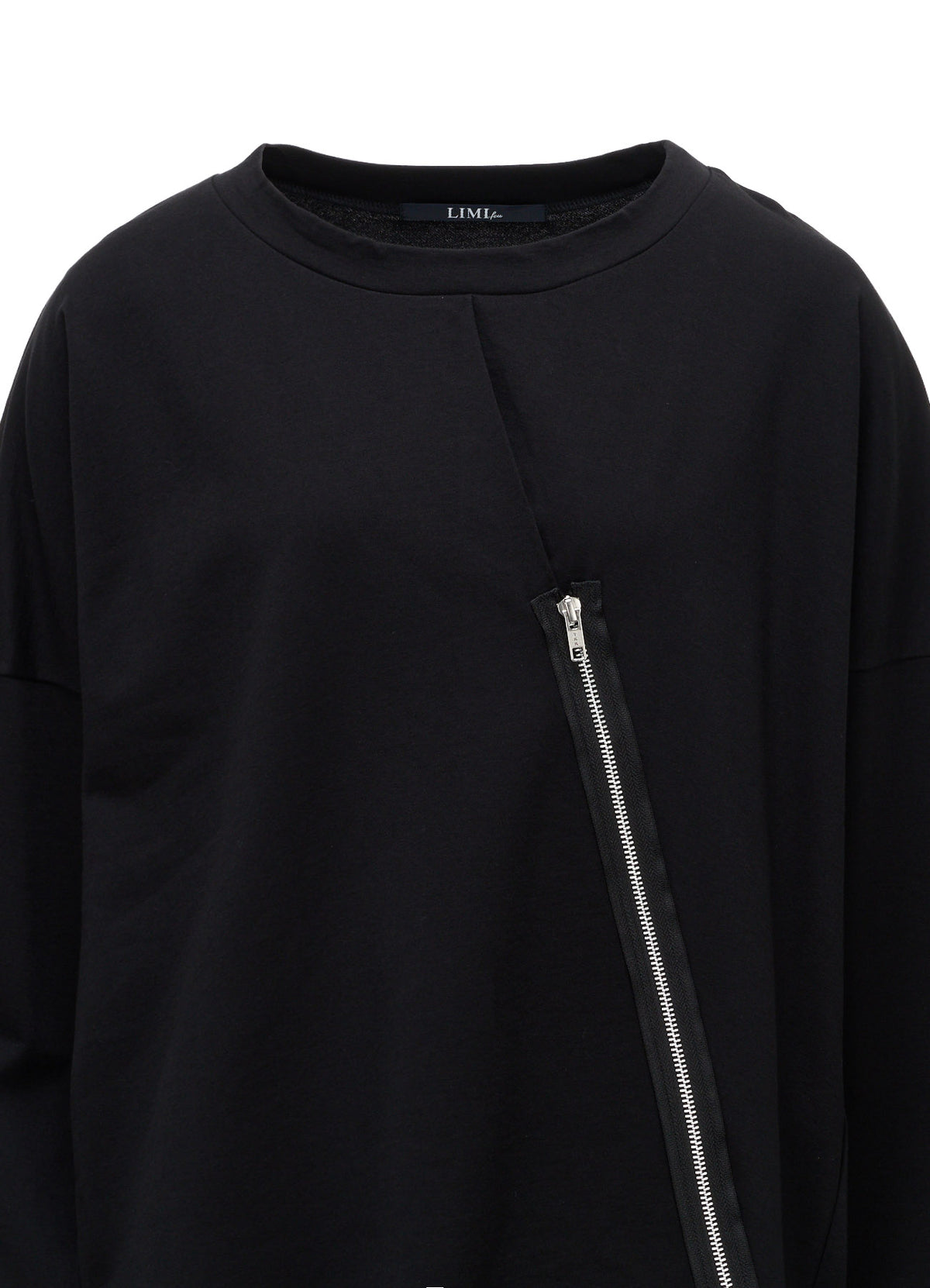 FRENCH TERRY FRONT ZIP LONG SLEEVE