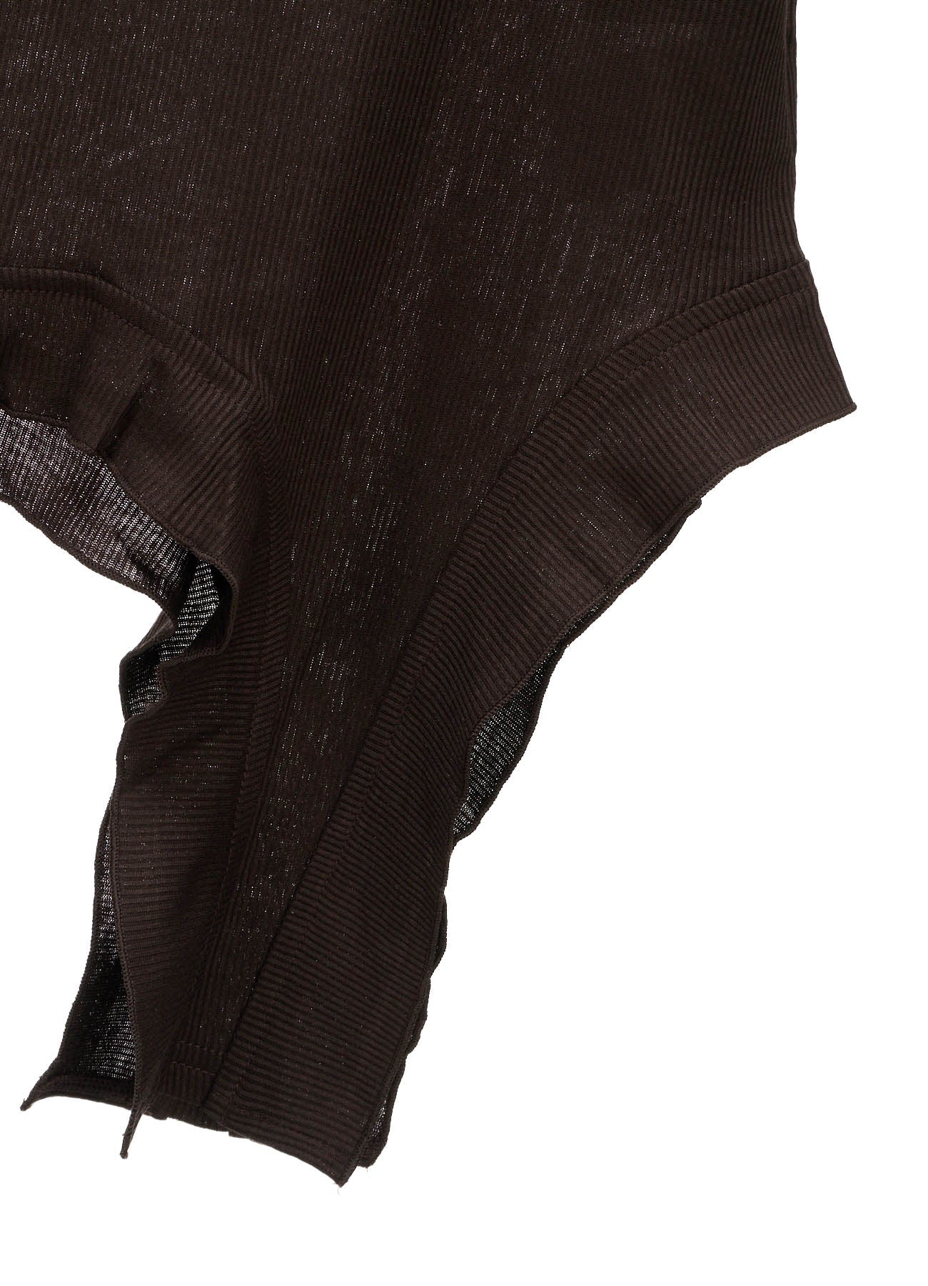 LYOCELL / COTTON RIB HEM DESIGN TANK TOP