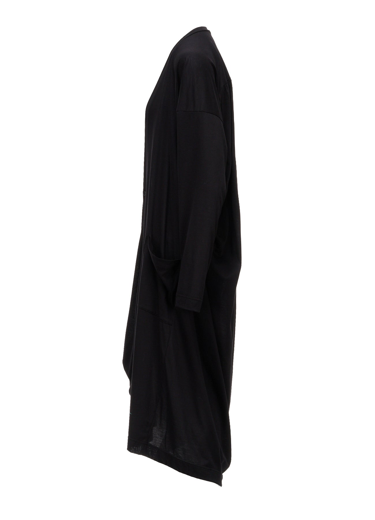 CELLULOSE/C JERSEY DROP-SHOULDER CARDIGAN – THE SHOP YOHJI YAMAMOTO