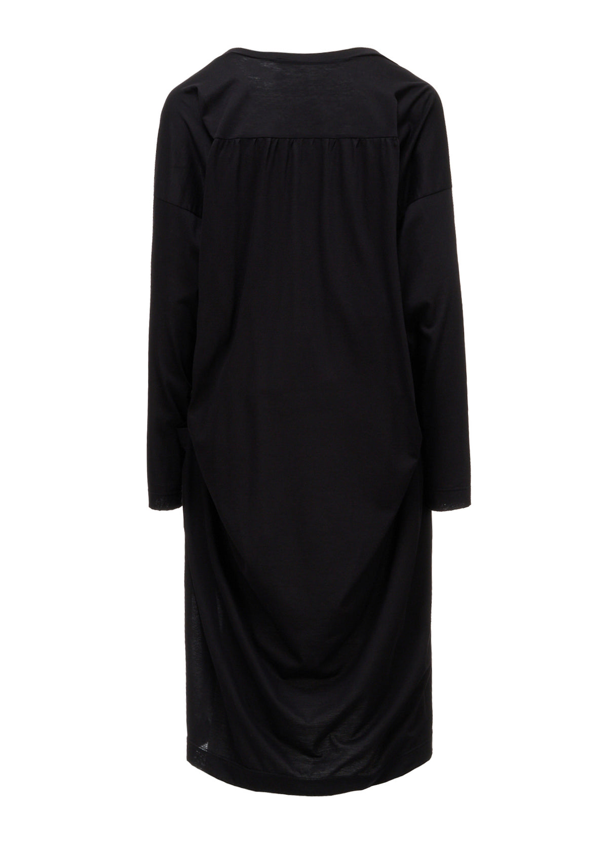 CELLULOSE/C JERSEY DROP-SHOULDER CARDIGAN
