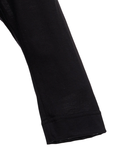 CELLULOSE/C JERSEY DROP-SHOULDER CARDIGAN