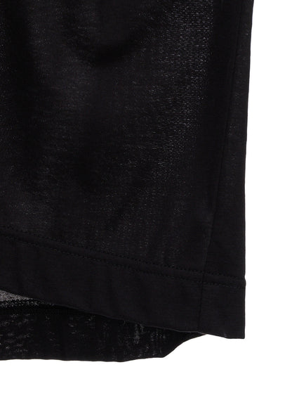 CELLULOSE/C JERSEY DROP-SHOULDER CARDIGAN