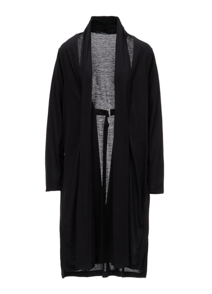 CELLULOSE/C JERSEY STOLE CARDIGAN