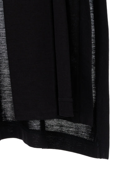 CELLULOSE/C JERSEY STOLE CARDIGAN