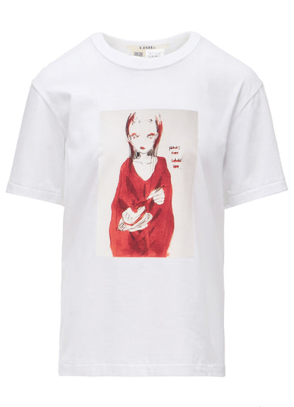 ERI PRINT A CREW NECK SHORT SLEEVE T-SHIRT