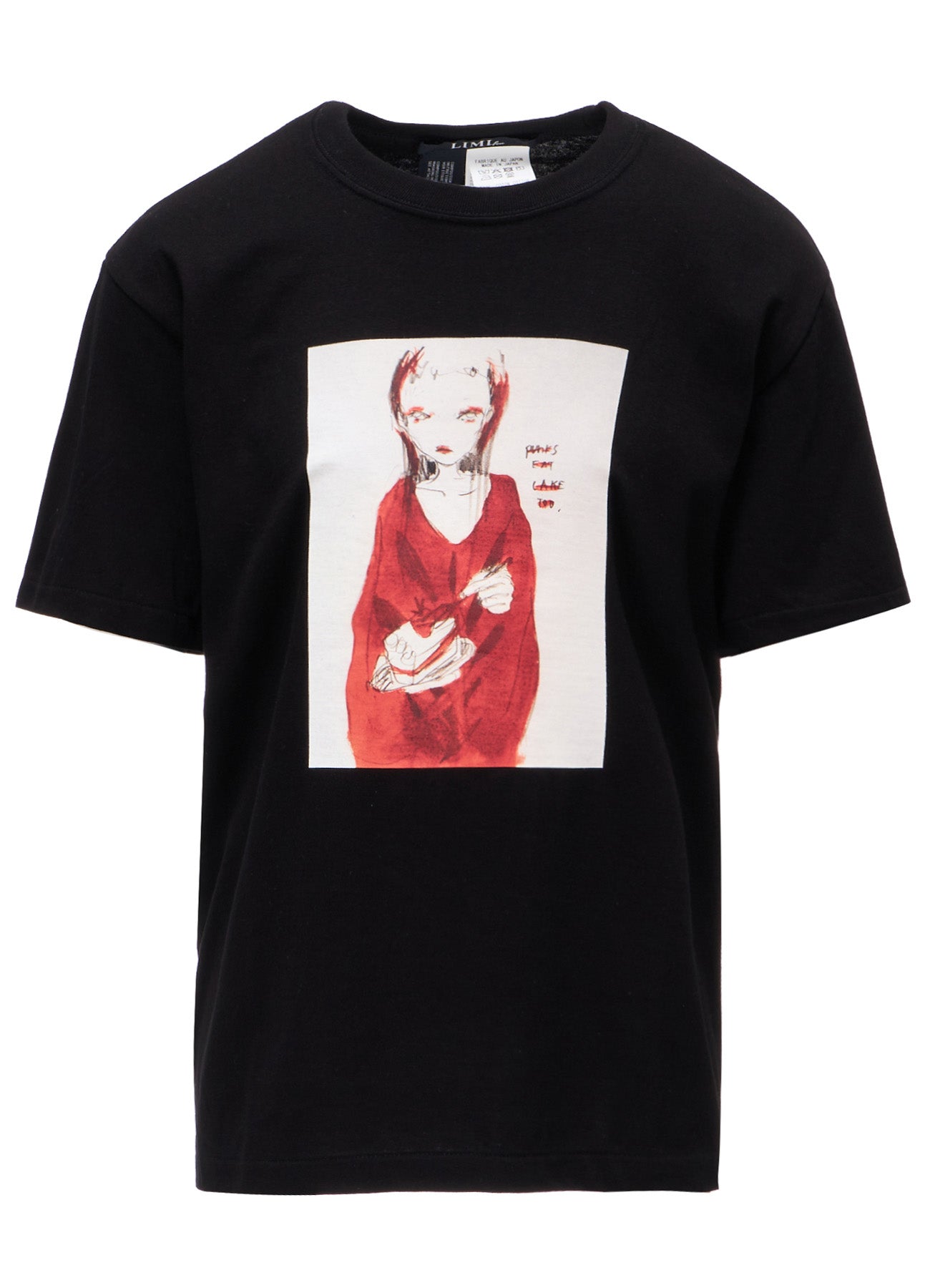ERI PRINT A CREW NECK SHORT SLEEVE T-SHIRT
