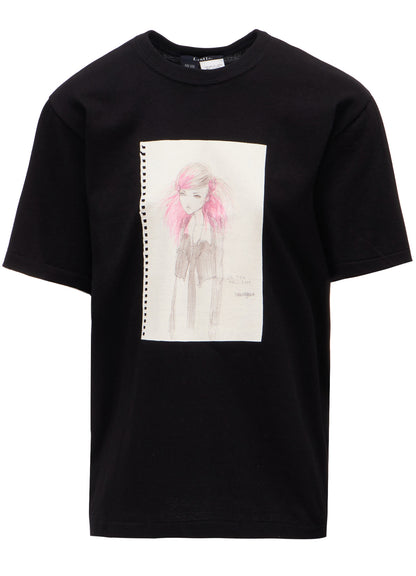 ERI PRINT C CREW NECK SHORT SLEEVE T-SHIRT