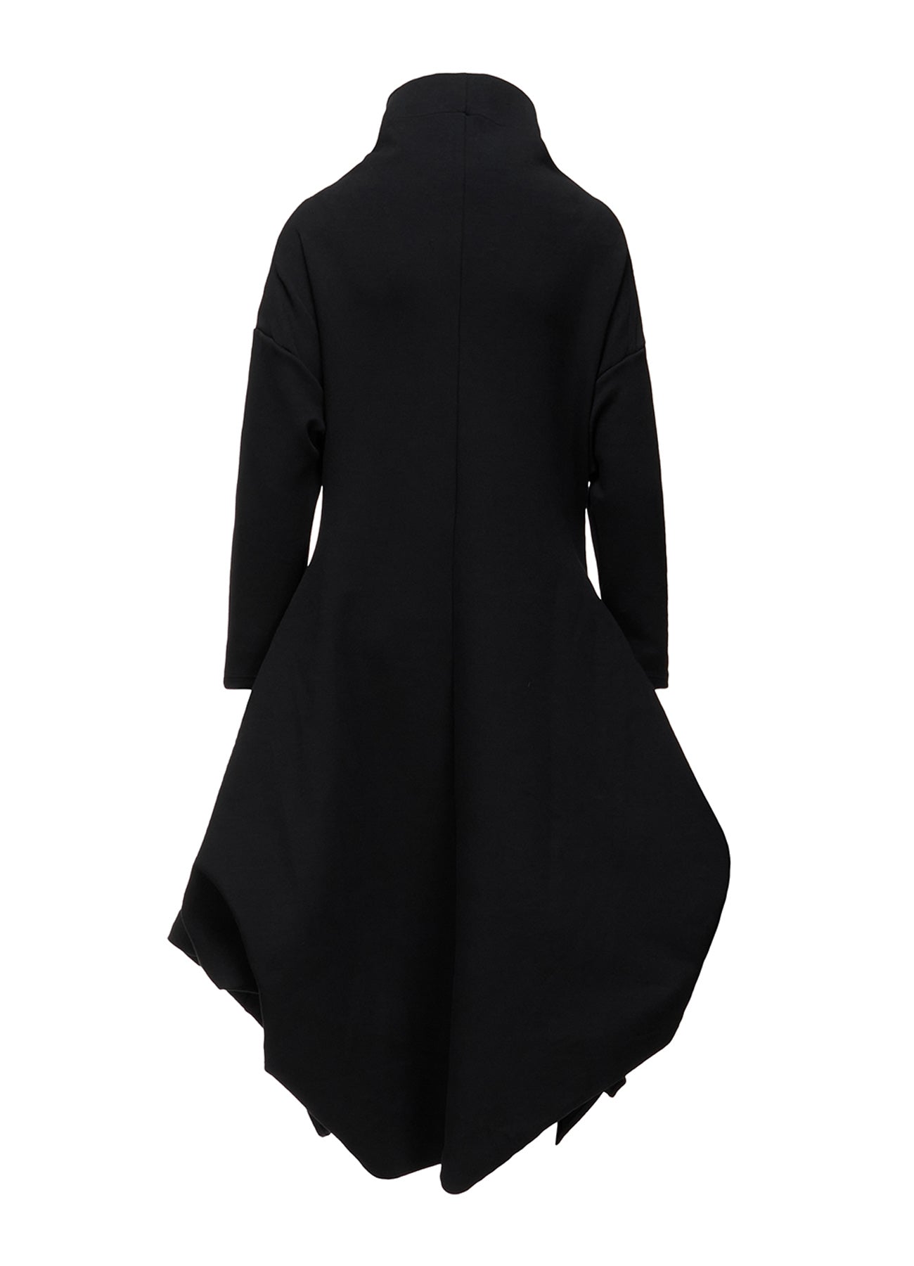 DOUBLE FACE JERSEY DRAPED LONG COAT – THE SHOP YOHJI YAMAMOTO