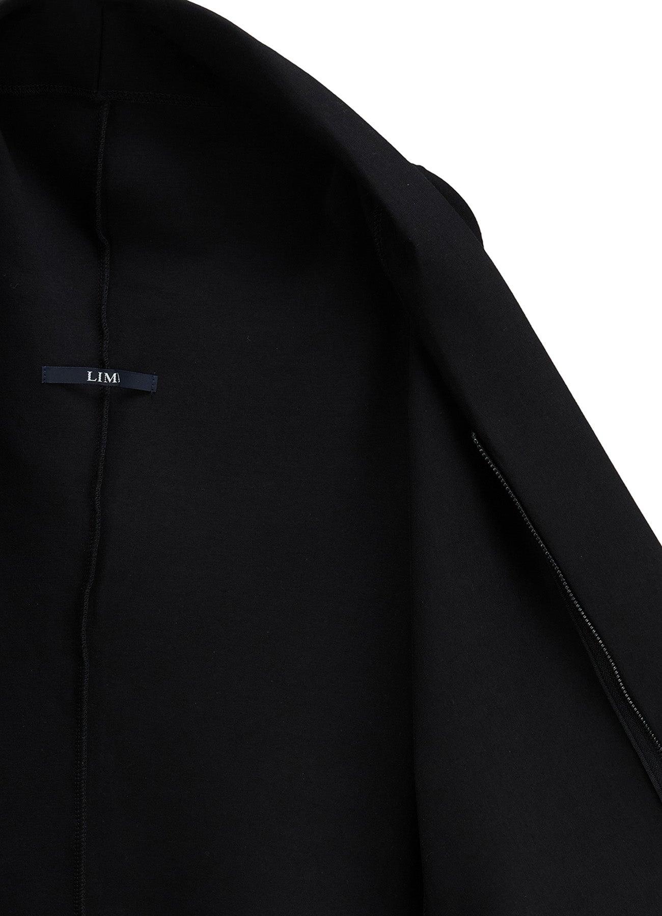 DOUBLE FACE JERSEY DRAPED LONG COAT – THE SHOP YOHJI YAMAMOTO