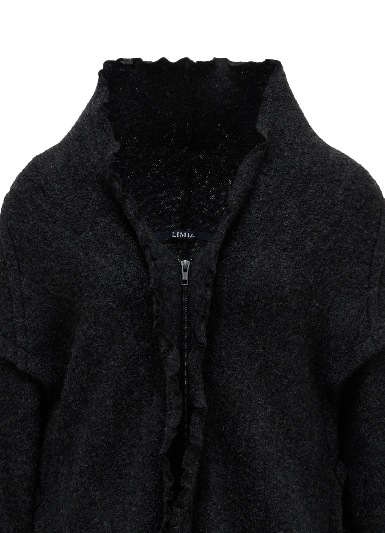 W/PE SHEEP PILE DRAPED LONG COAT – THE SHOP YOHJI YAMAMOTO