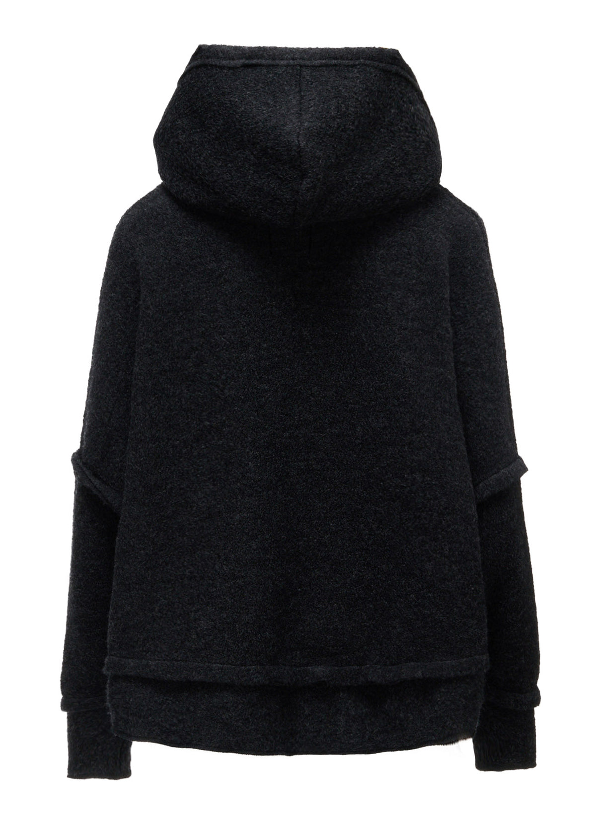 W/PE SHEEP PILE OUT SEAM DESIGN JACKET