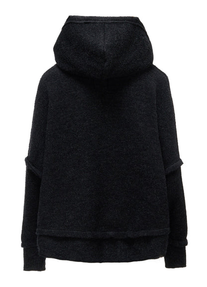 W/PE SHEEP PILE OUT SEAM DESIGN JACKET