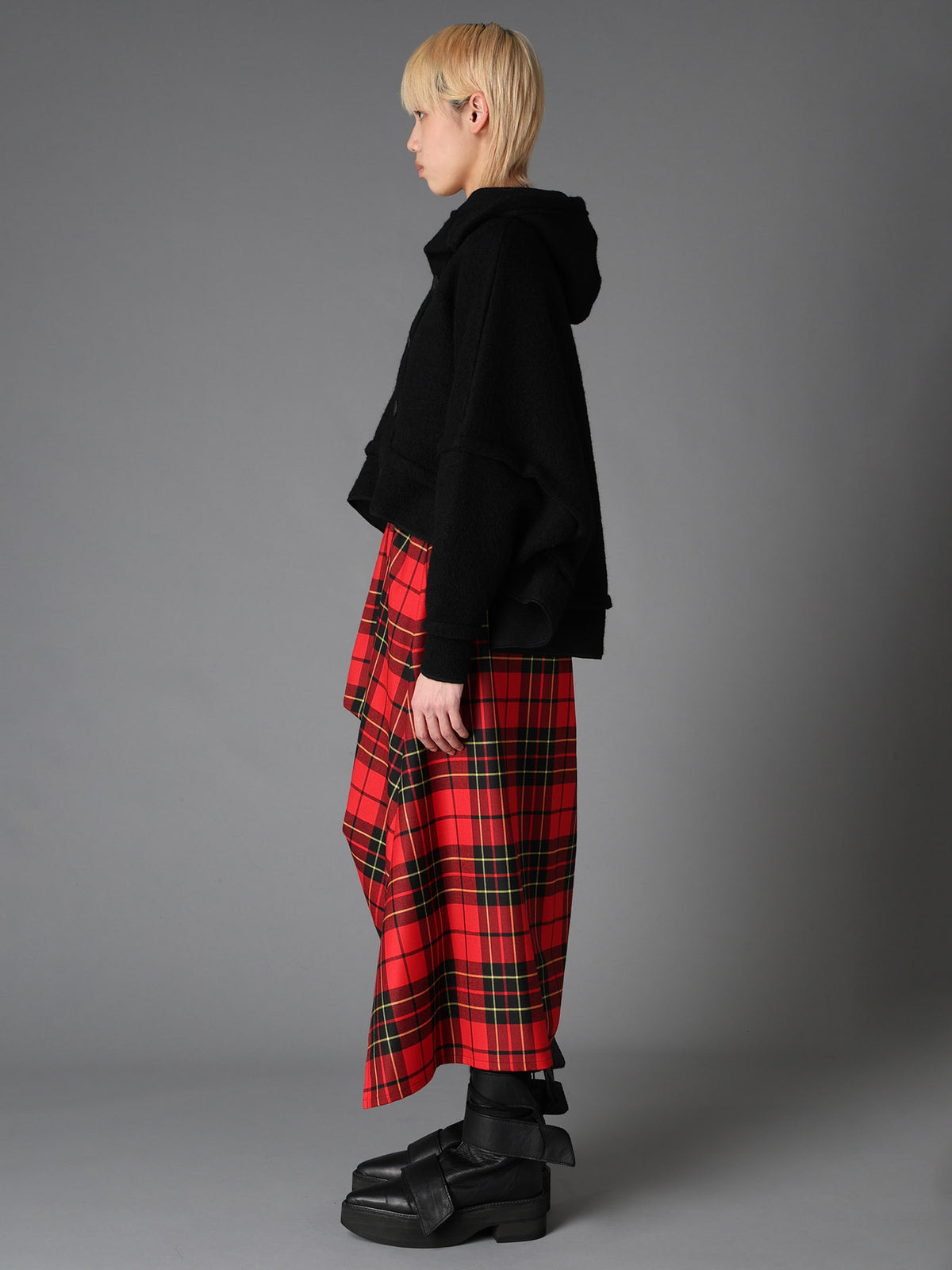 W/PE SHEEP PILE OUT SEAM DESIGN JACKET