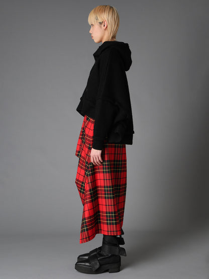 W/PE SHEEP PILE OUT SEAM DESIGN JACKET