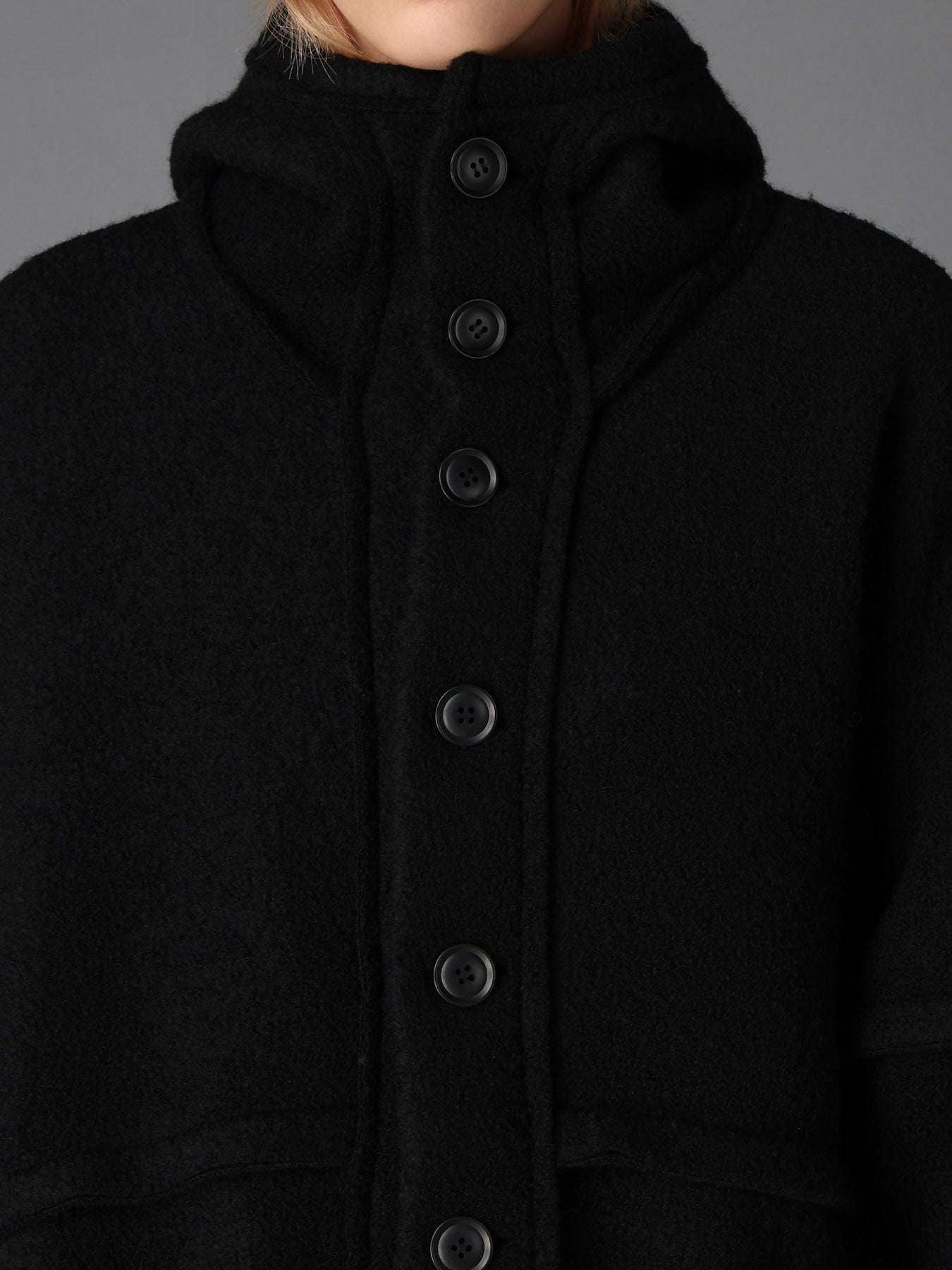 W/PE SHEEP PILE OUT SEAM DESIGN JACKET – THE SHOP YOHJI YAMAMOTO