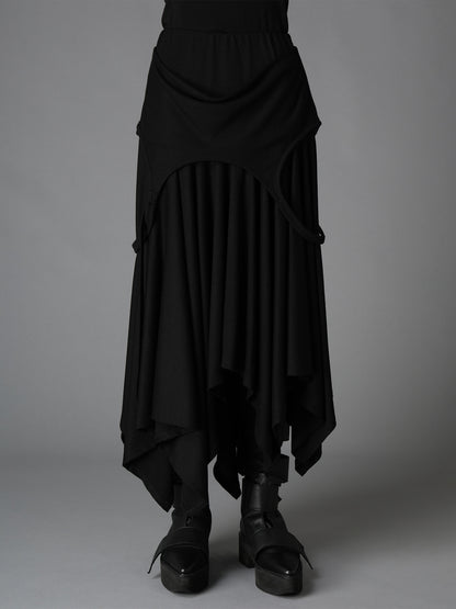 W/ SINGLE JERSEY 2 WAY DRESS