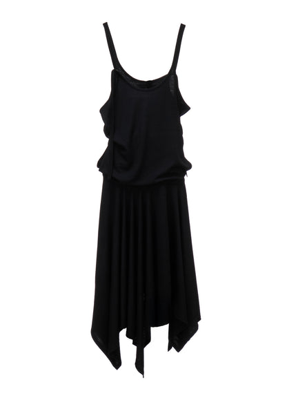 W/ SINGLE JERSEY 2 WAY DRESS