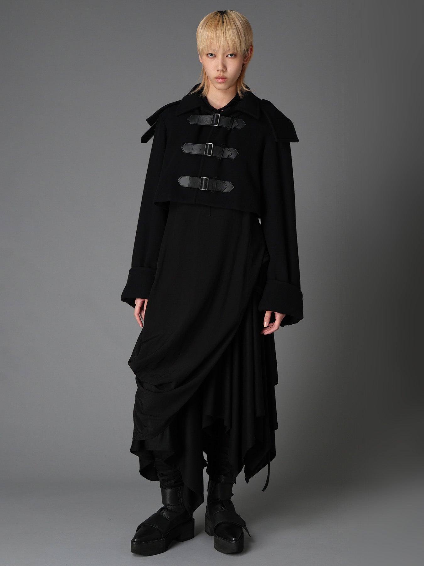 W/ SINGLE JERSEY 2 WAY DRESS