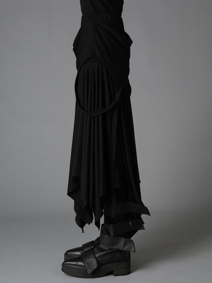 W/ SINGLE JERSEY 2 WAY DRESS