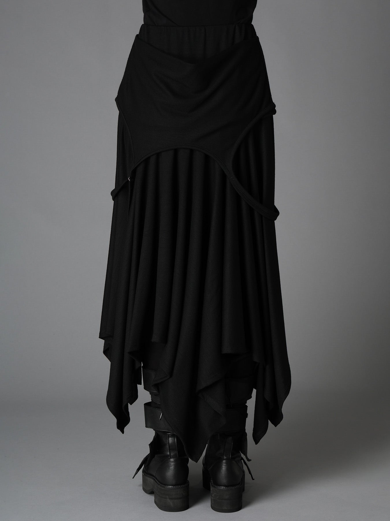 W/ SINGLE JERSEY 2 WAY DRESS
