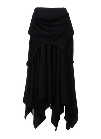 W/ SINGLE JERSEY 2 WAY DRESS
