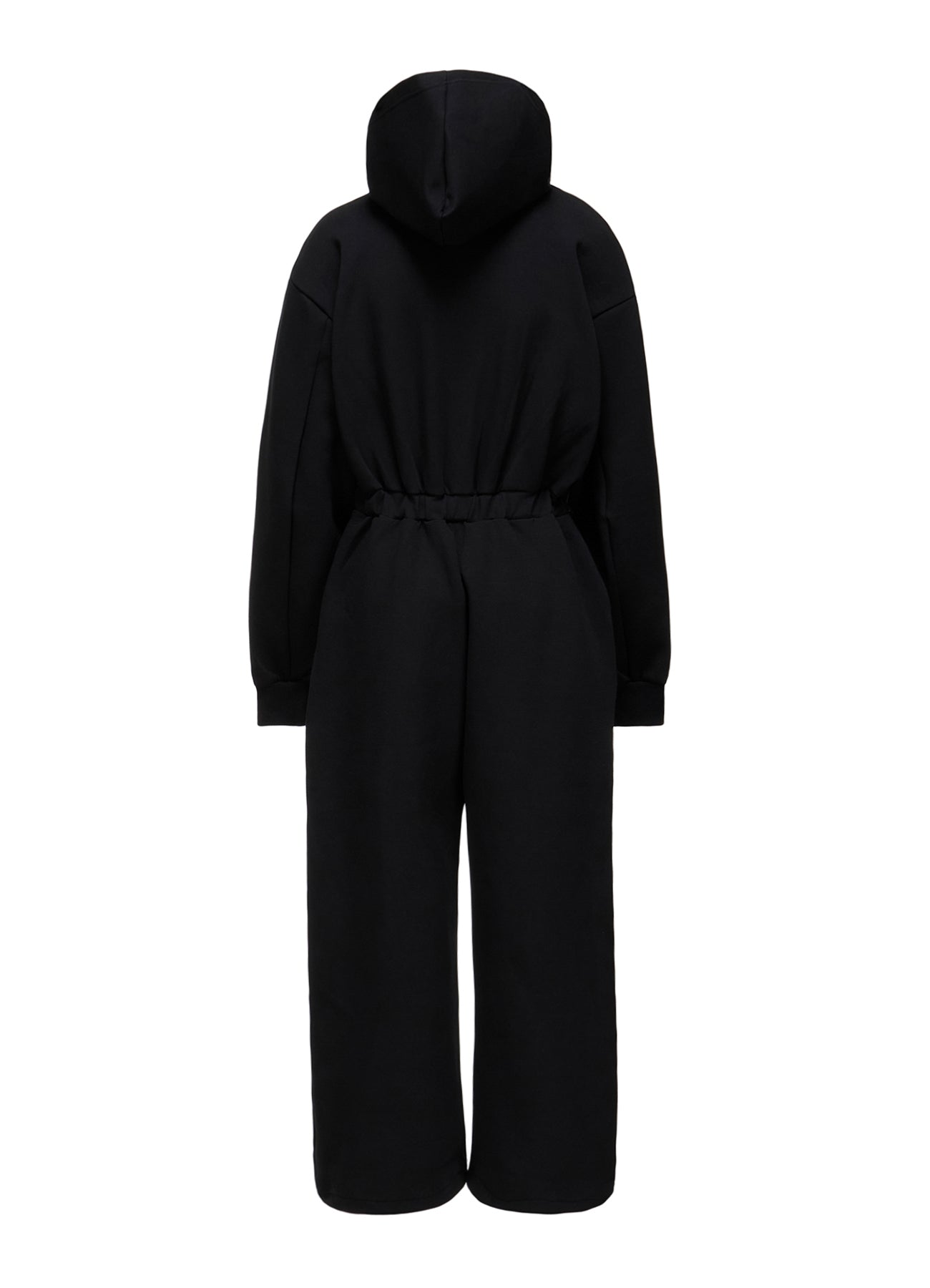 DOUBLE FACE JERSEY PARKA STYLE JUMPSUIT