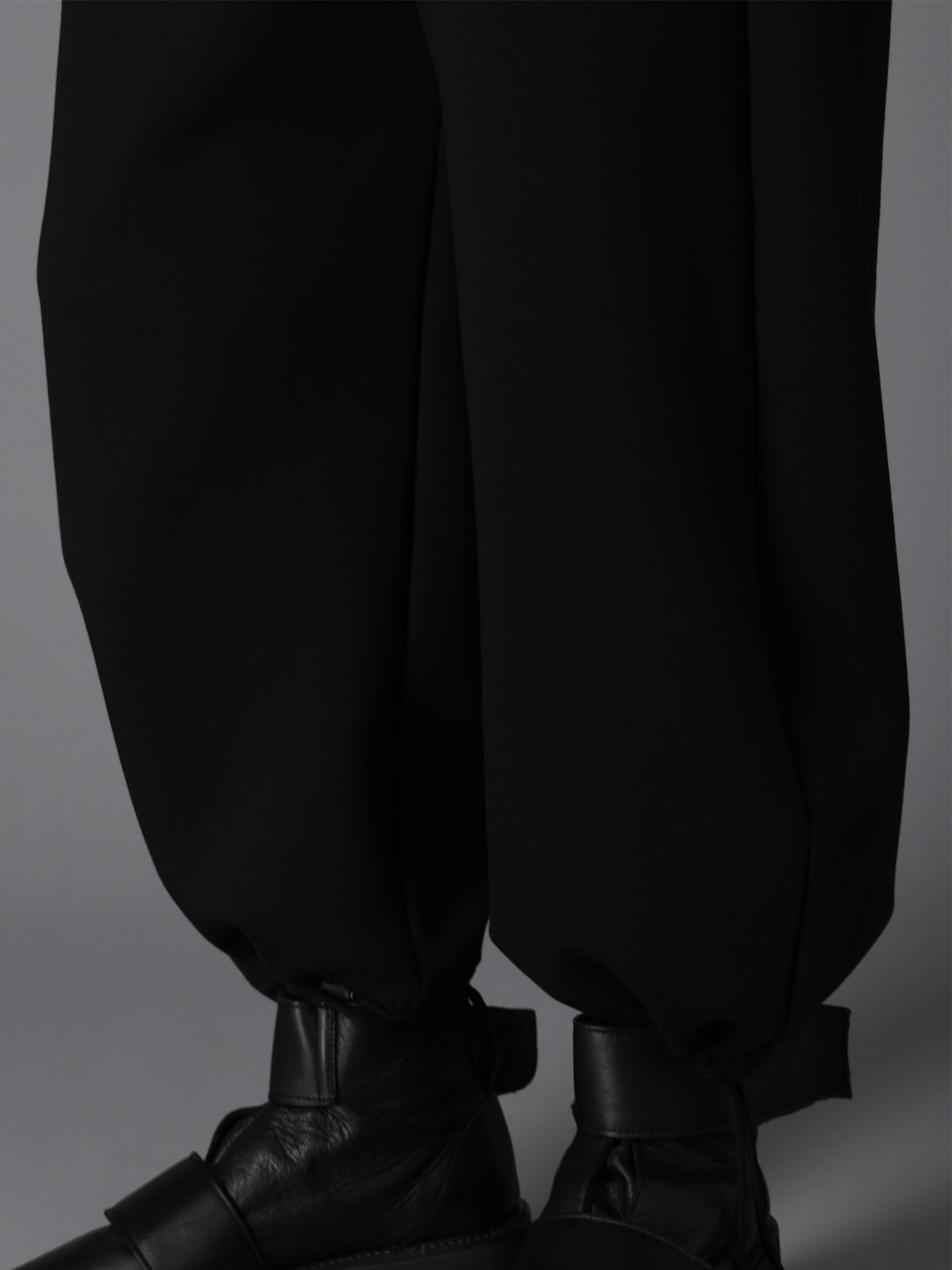 DOUBLE FACE JERSEY PARKA STYLE JUMPSUIT