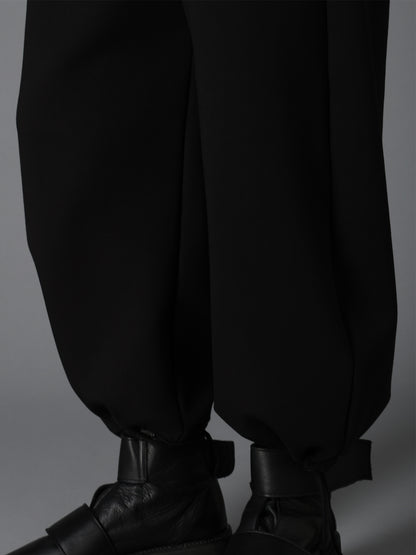 DOUBLE FACE JERSEY PARKA STYLE JUMPSUIT