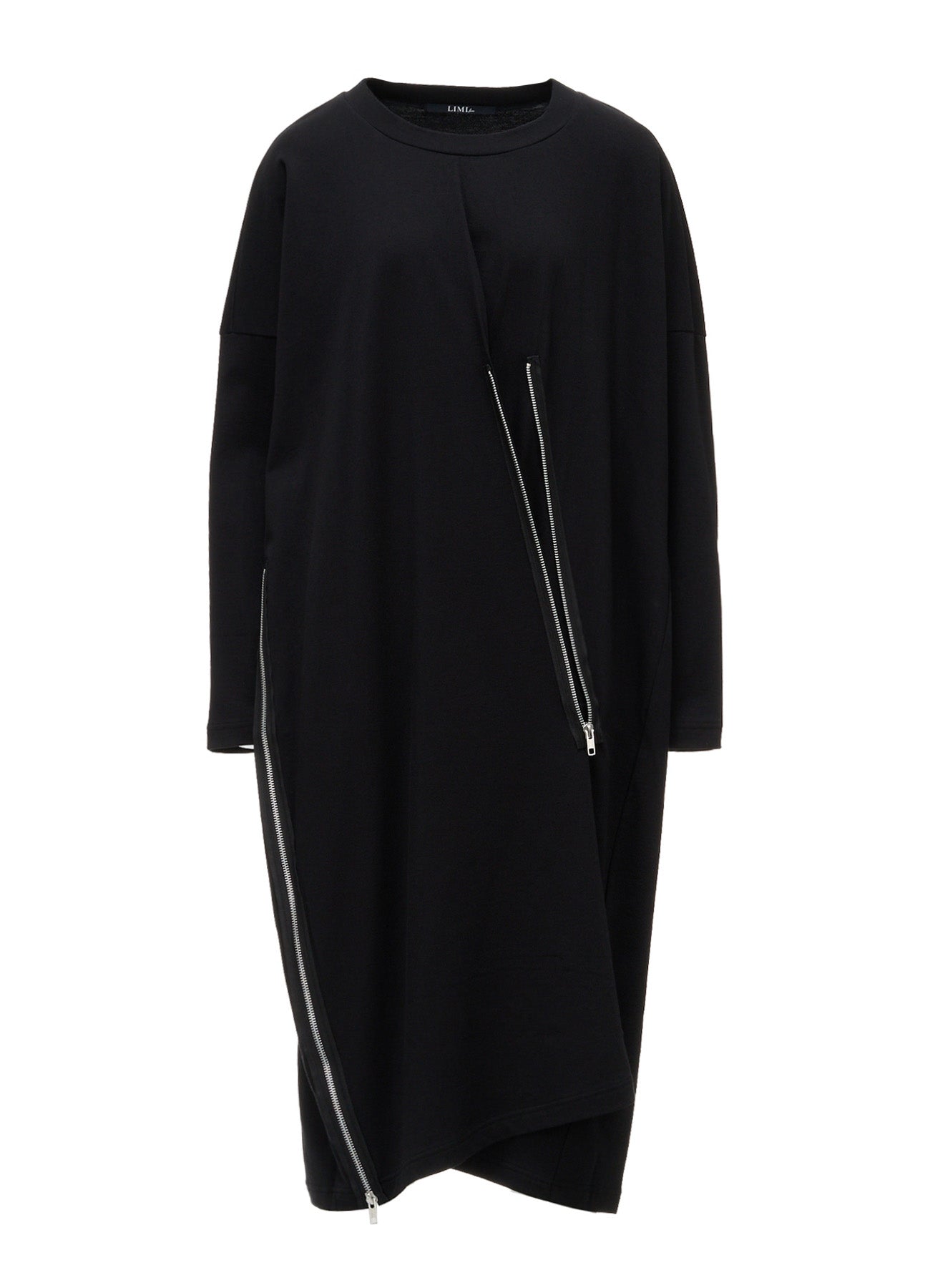 FRENCH TERRY ZIP LONG TUNIC TOP – THE SHOP YOHJI YAMAMOTO
