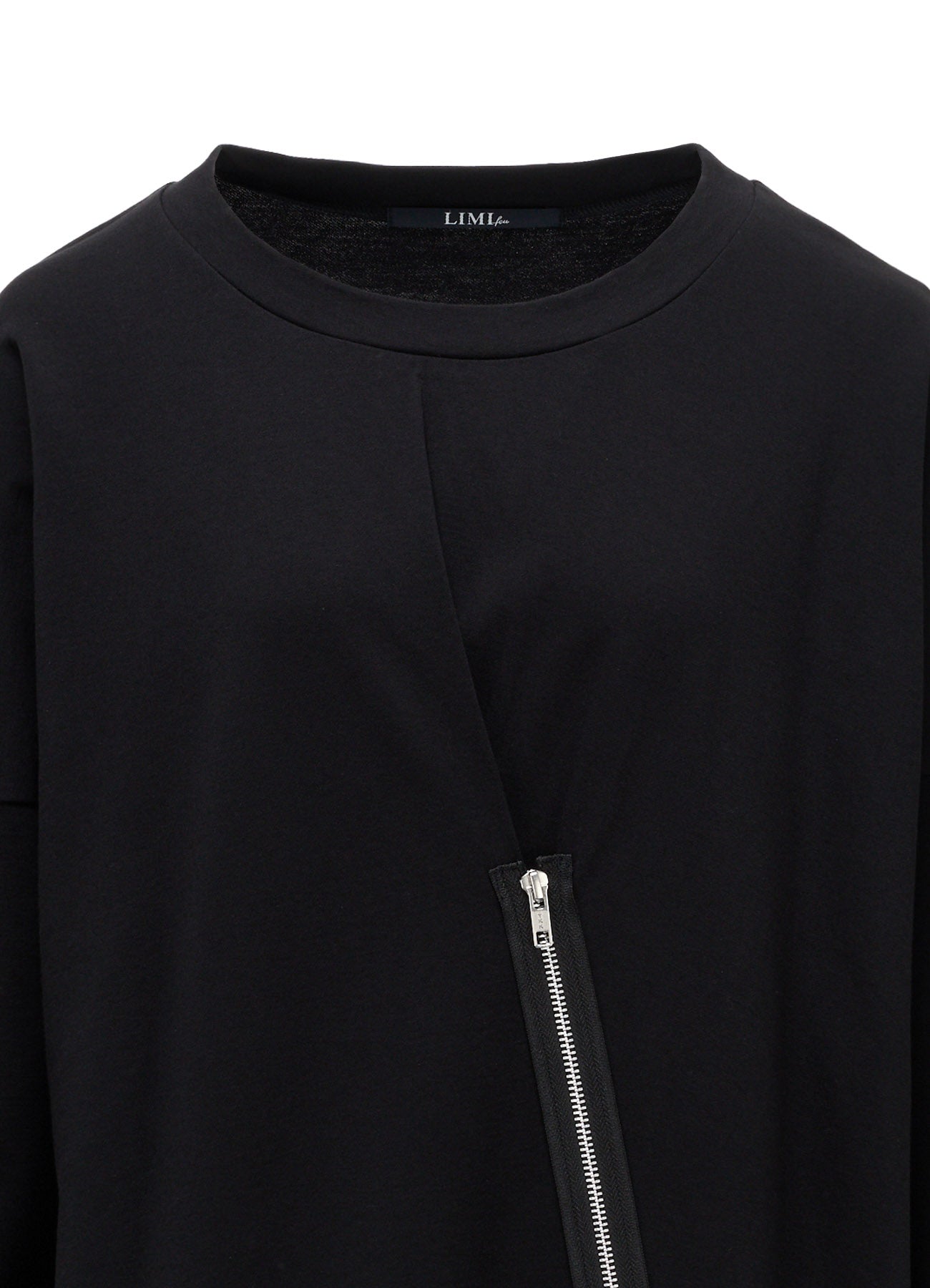FRENCH TERRY ZIP LONG TUNIC TOP – THE SHOP YOHJI YAMAMOTO