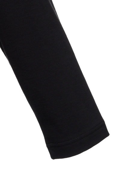 FRENCH TERRY ZIP LONG TUNIC TOP