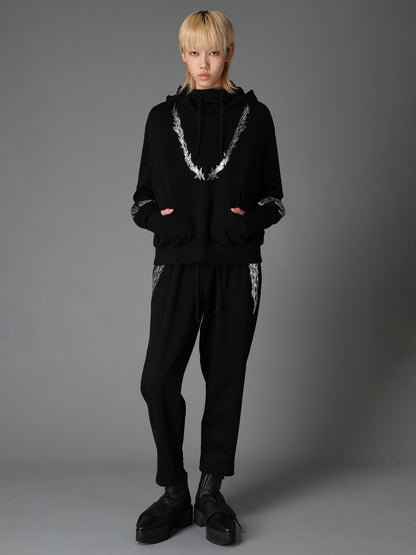 TRIBAL PRINT FRENCH TERRY A