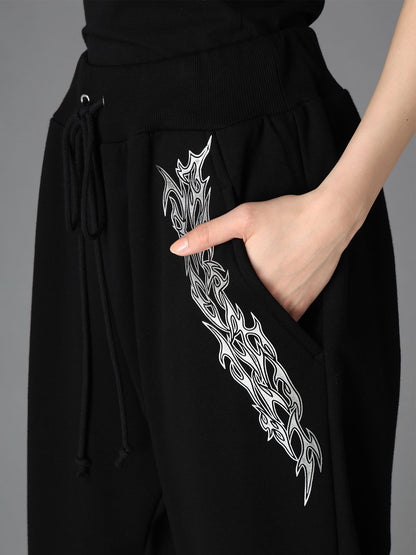TRIBAL PRINT FRENCH TERRY A