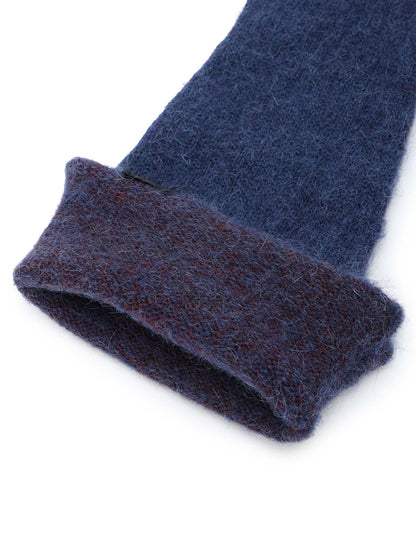 W/P SOFT KNIT FLARED MIDDLE FINGERLESS GLOVES