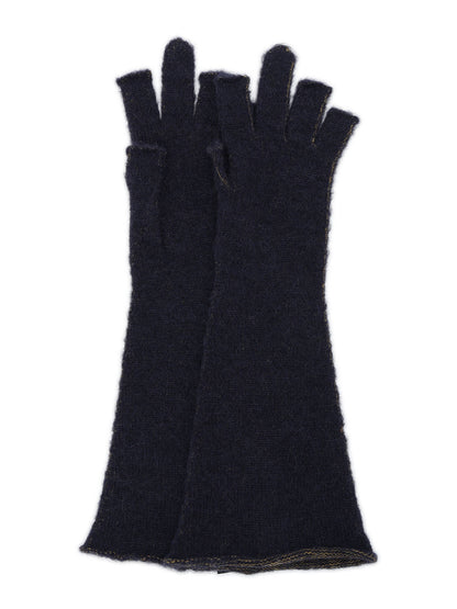 W/P SOFT KNIT FLARED MIDDLE FINGERLESS GLOVES
