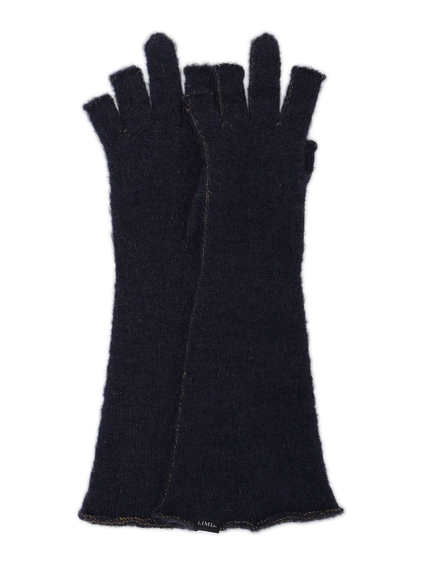 W/P SOFT KNIT FLARED MIDDLE FINGERLESS GLOVES