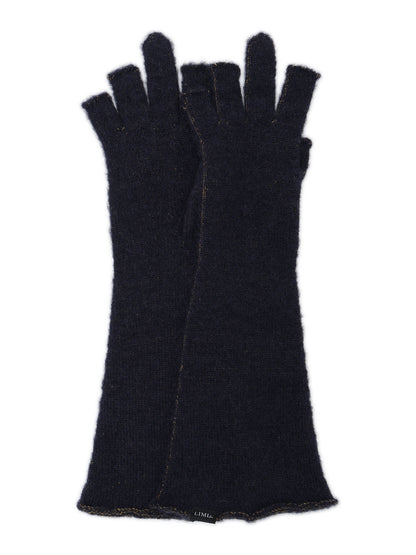 W/P SOFT KNIT FLARED MIDDLE FINGERLESS GLOVES
